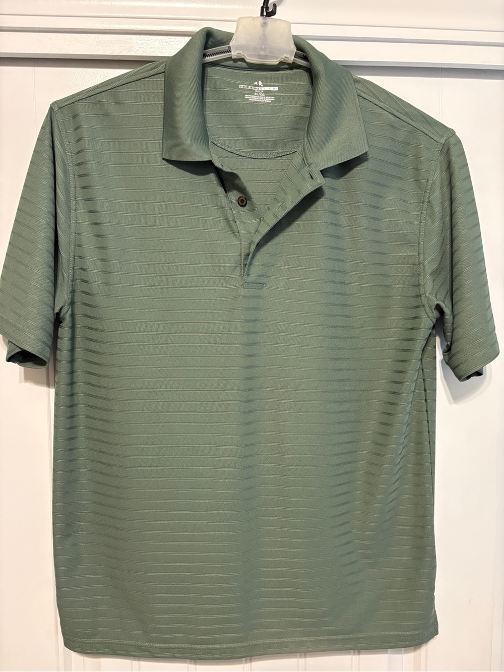 Grand Slam Men's Polo in Sage Green